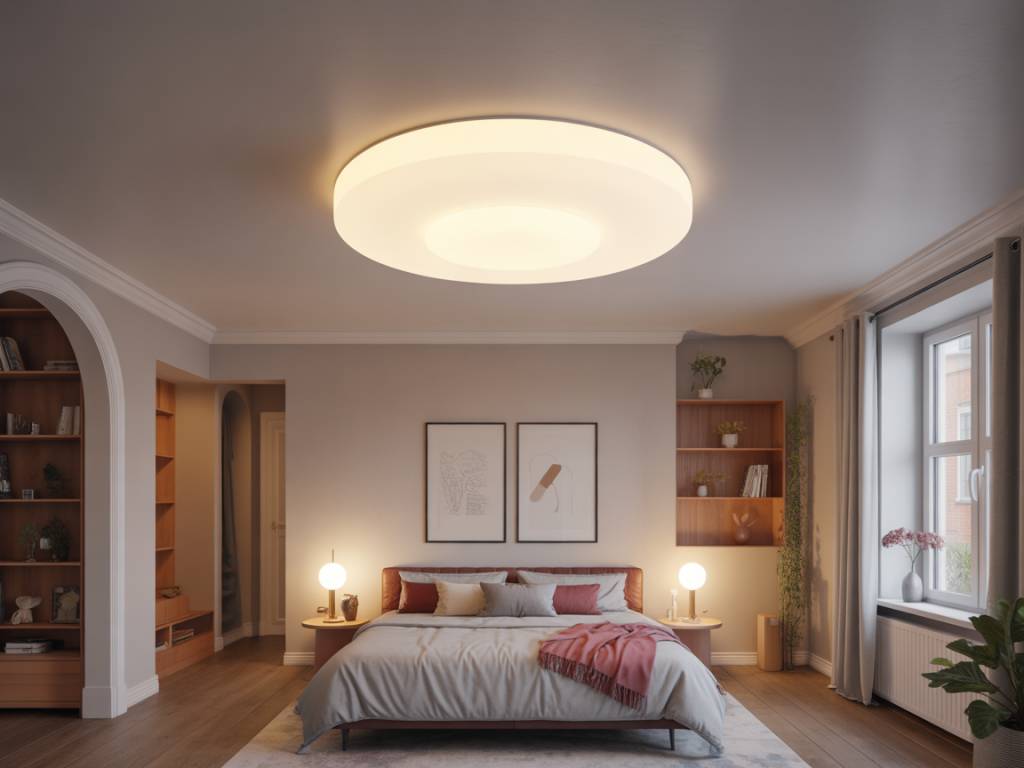 Quel plafonnier led puissant adopter pour un éclairage optimal dans vos pièces à vivre