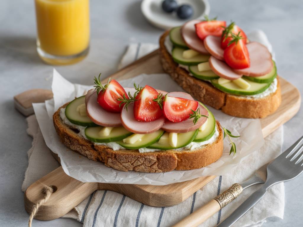 10 recettes de tartines gourmandes pour un brunch à la maison