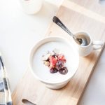 Parfum vanille et lait de chèvre : un yaourt délicatement parfumé