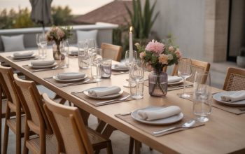 10 idées de tables d’été chic et faciles à composer pour un dîner convivial en extérieur